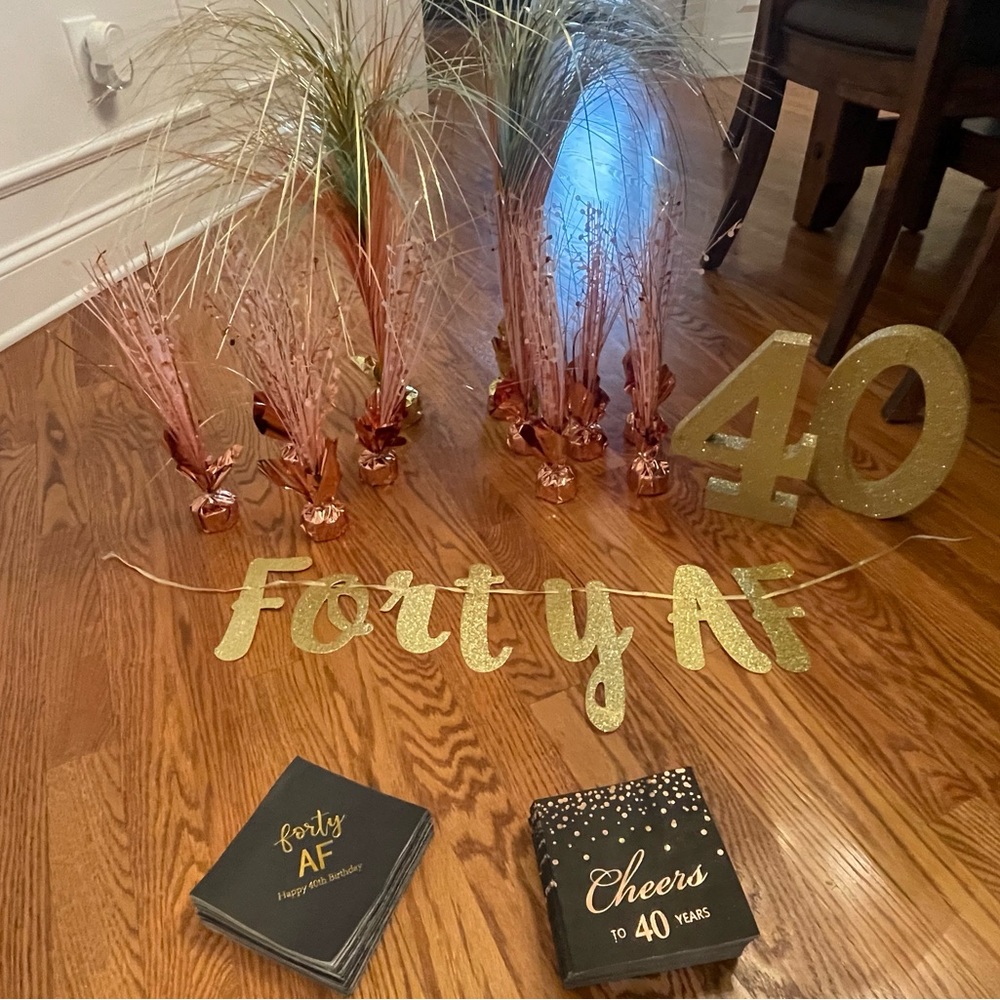 40th Birthday Party Decorations